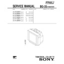 Sony KV-XF29M50 Service Manual