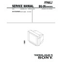 Sony KV-XG25M50 Service Manual