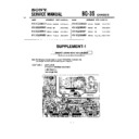 Sony KV-XG29M30 (serv.man3) Service Manual