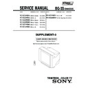 Sony KV-XG29M30 (serv.man4) Service Manual