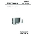 Sony KV-XR25M50 (serv.man3) Service Manual