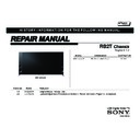 Sony XBR-55X900B Service Manual