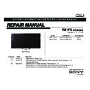 Sony XBR-55X905A, XBR-65X905A Service Manual