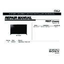 Sony XBR-70X855B Service Manual