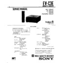 Sony EV-C3E Service Manual