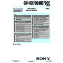Sony GV-HD700 (serv.man4) Service Manual