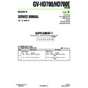 Sony GV-HD700 (serv.man5) Service Manual