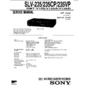 Sony SLV-235, SLV-235CP, SLV-235VP Service Manual
