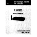 Sony SLV-252EE Service Manual