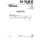 Sony SLV-715, SLV-715UB, SLV-715VP (serv.man4) Service Manual