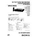Sony SLV-775HF, SLV-775HFPX, SLV-776HF, SLV-795HF, SLV-975HF, SLV-975HFCS, SLV-975HFMX, SLV-975HFPX Service Manual