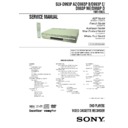 Sony SLV-D993PAZ, SLV-D993PB, SLV-D993PE, SLV-D993PME, SLV-D998PD Service Manual