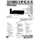 Sony SLV-E1000AS, SLV-E1000B, SLV-E1000NP, SLV-E1000NZ, SLV-E1000UX, SLV-E1000VC Service Manual