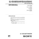 Sony SLV-E930B, SLV-E930NP, SLV-E930UX, SLV-E930VC Service Manual
