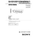 Sony SLV-ED212KR, SLV-ED717KR, SLV-ED818TW, SLV-ED919KR, SLV-ED919TW, SLV-LF1KR Service Manual
