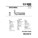 Sony SLV-N900 Service Manual