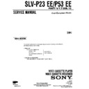 slv-p23ee, slv-p53ee service manual