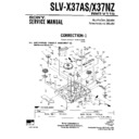 Sony SLV-X37AS, SLV-X37NZ (serv.man2) Service Manual