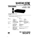 Sony SLV-X57AS, SLV-X57NZ Service Manual