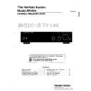 Harman Kardon AP 2500 (serv.man2) Service Manual