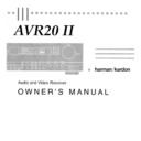 Harman Kardon AVAP 2G (serv.man3) User Guide / Operation Manual