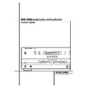 avr 2000 (serv.man12) user guide / operation manual