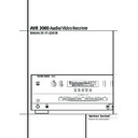 avr 3000 (serv.man6) user guide / operation manual
