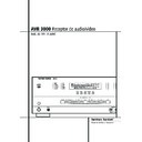 avr 3000 (serv.man9) user guide / operation manual