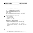 Harman Kardon VCD 4000 (serv.man2) Technical Bulletin