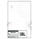 JBL ATX 100S User Guide / Operation Manual