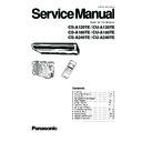 Panasonic CS-A120TE, CS-A180TE, CS-A240TE, CU-A120TE, CU-A180TE, CU-A240TE Service Manual