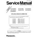 Panasonic CQ-DP300EU, CQ-DP20EUC, CQ-DP34EUC, CQ-DP36EUC, CQ-DP50EUC, CQ-DP55EUC, CQ-DP34LEE Service Manual Supplement