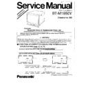 Panasonic BT-M1950Y Service Manual Supplement