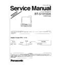 Panasonic BT-S1015DA (serv.man2) Service Manual Supplement