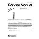 Panasonic ER1511, ER1511S820 Service Manual Simplified