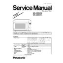 Panasonic NN-C2002W, NN-C2003S Service Manual Simplified