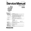 Panasonic EP-MA70CX890, EP-MA70KX890 Service Manual