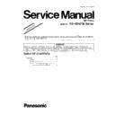 Panasonic KX-HDV230RUB, KX-HDV230RU Service Manual Supplement