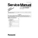 Panasonic KX-VC500CX Service Manual Supplement