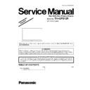 Panasonic TH-42PD12R Service Manual Simplified
