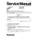 kx-cl500, kx-cl510 (serv.man3) service manual supplement