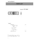 Panasonic PT-EZ57 (serv.man3) Other Service Manuals