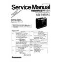 ag-7450a-p, ag-7450a-k service manual simplified