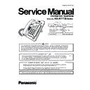 Panasonic KX-AT7730RU Service Manual