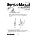 Panasonic KX-TG2575BXS Service Manual Simplified
