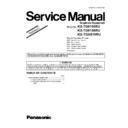 Panasonic KX-TG8105RU, KX-TG8106RU, KX-TGA810RU (serv.man3) Service Manual Supplement
