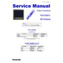 Panasonic TX-21CK1L Service Manual Supplement
