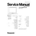 Panasonic TX-21FG50TU-CIS Service Manual