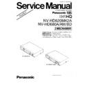 Panasonic NV-HD620MK2A, NV-HD680A, NV-HD680AM, NV-HD680BD Service Manual Simplified