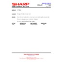 Sharp HT-SB60 (serv.man9) Technical Bulletin